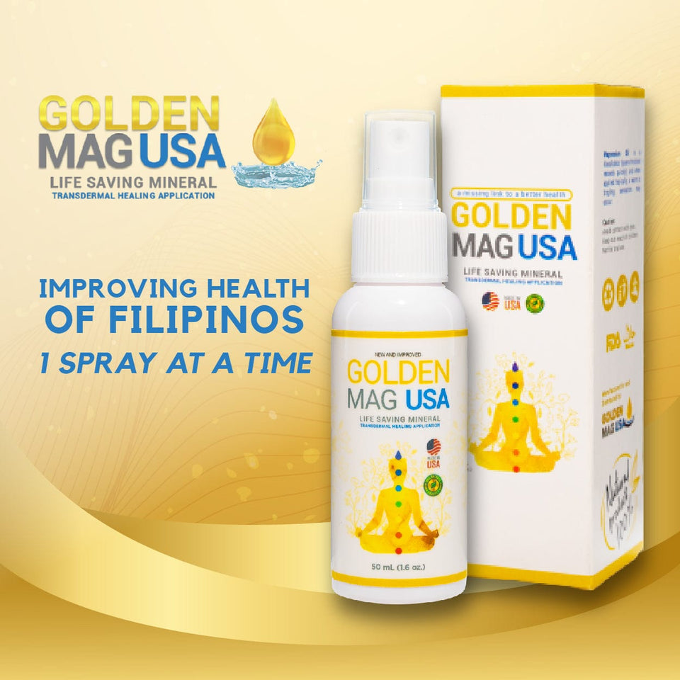 Magnesium USA Spray - Golden Mag